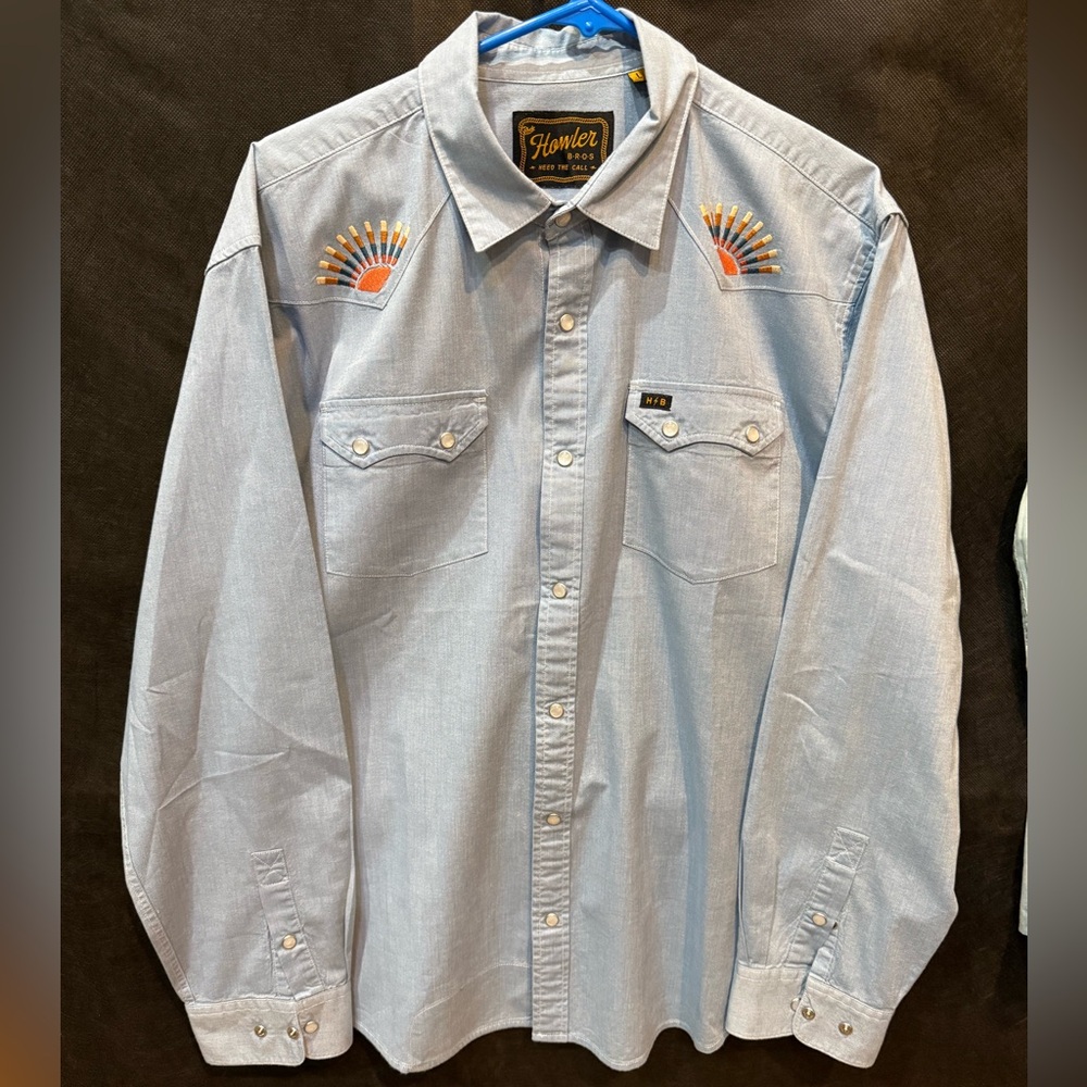Howler Brothers - Sunbeams - LS Shirt -Medium